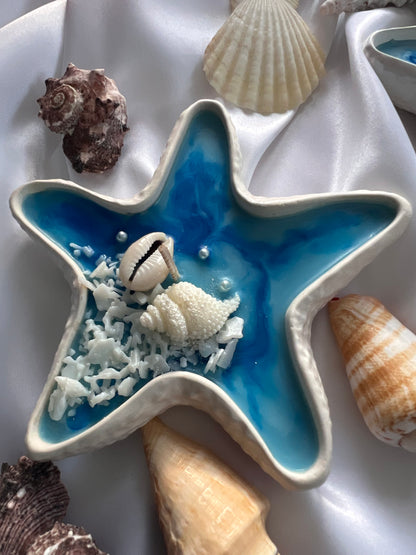 Handcrafted Sea Star Candle – Scented Candle |Gift idea | Christmas Gift | Soy Wax Candle