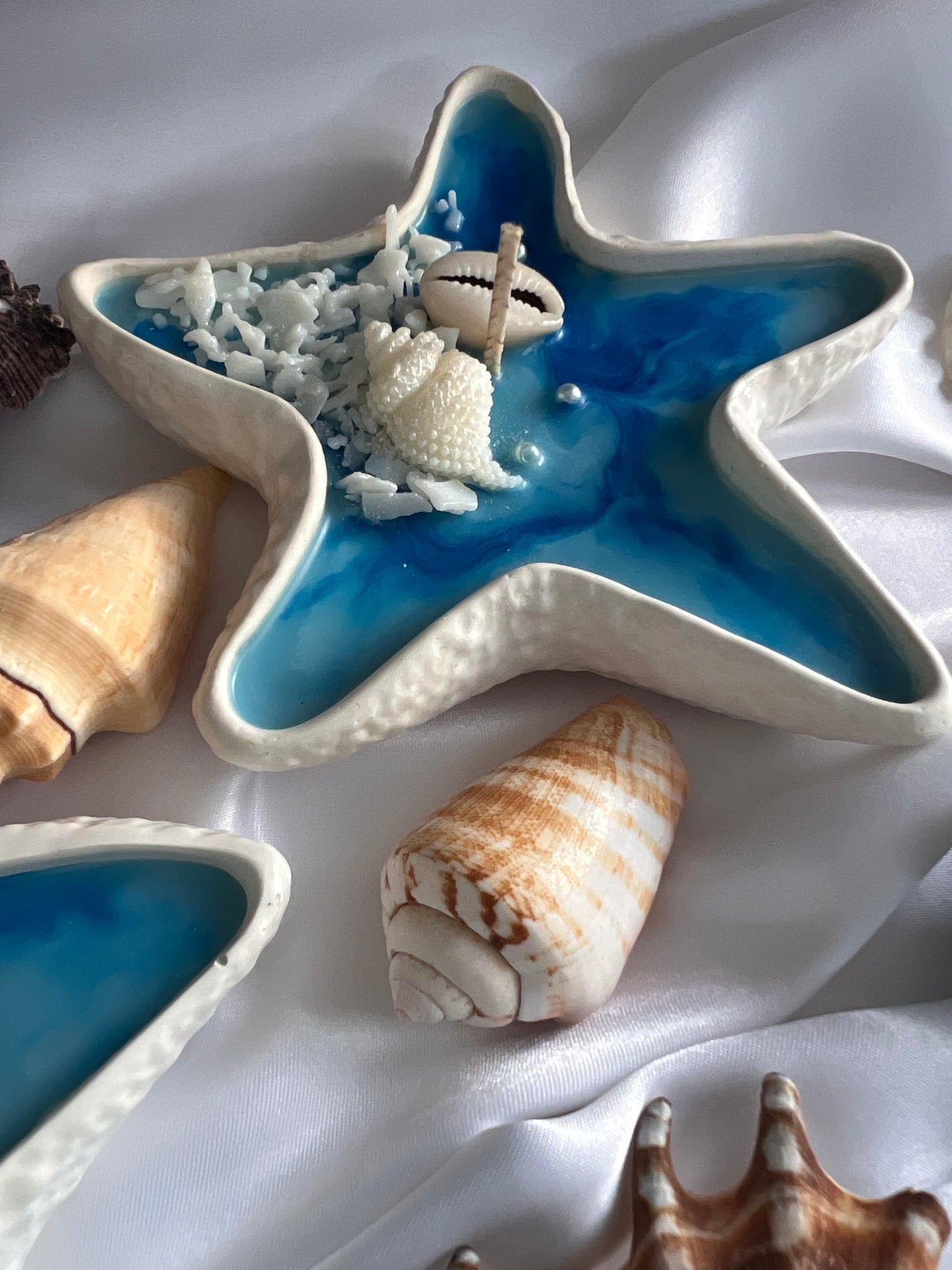 Handcrafted Sea Star Candle – Scented Candle |Gift idea | Christmas Gift | Soy Wax Candle