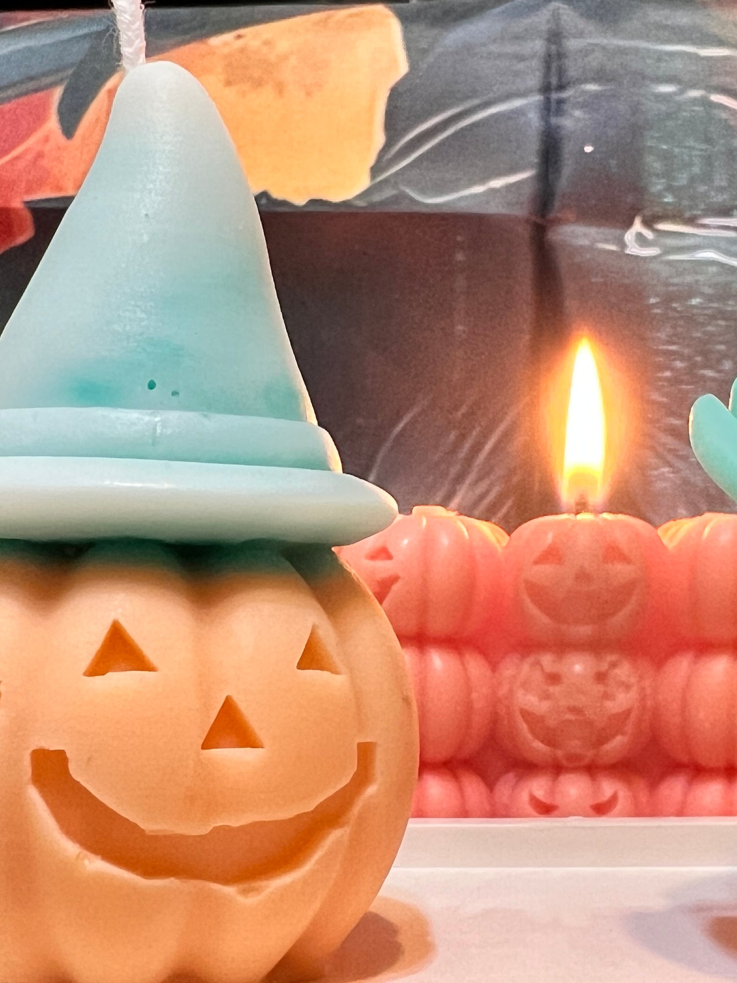 Witch Pumpkin set of 2