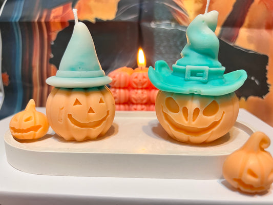 Witch Pumpkin set of 2