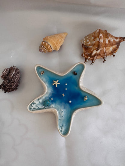 Handcrafted Sea Star Candle – Scented Candle |Gift idea | Christmas Gift | Soy Wax Candle